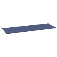 VidaXL Gartenbank-Auflage Marineblau 150x50x4 cm Oxford-Gewebe