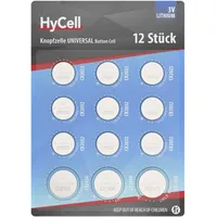 HyCell Set Lithium Knopfzellen,3xCR025/6xCR2032/3xCR2450