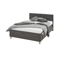 Meise Möbel Polsterbett Cool 120 x 200 cm anthrazit