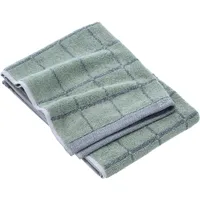 Esprit Melange Cube Handtuch 50 x 100 cm grün