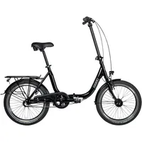 Hawk Bikes Alu Faltrad Folder 3.0 - schwarz