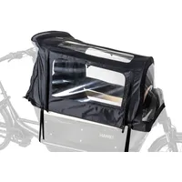 Hawk Regenverdeck für: E-Cargo 2.2 Bafang - schwarz