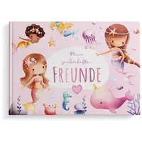 MeinBaby123 MeinBaby123® Freundebuch für Kinder, Freundschaftsbuch, Freundebuch Kindergarten, Freundebuch