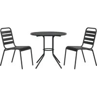 VidaXL Gartenstuhl-Set 3-tlg. Gartenstuhl 80 x 84 x 72,5