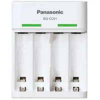 Panasonic eneloop Standard USB Ladegerät BQ-CC61 weiß für 2