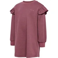 Hummel Hmlwulbato langarm Sweatkleid Mädchen 4085 - rose brown,