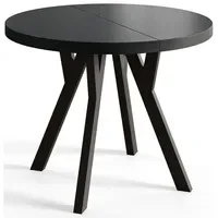Alpi möbel OVO Ø 80 cm schwarz