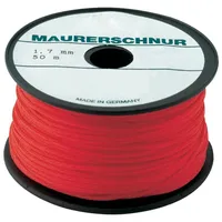 Overmann Overlen Maurerschnur PE 1,7mm 50m weiß Overmann