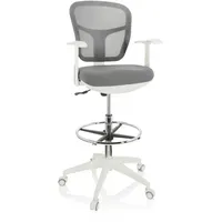 HJH Office TOP WORK 108 W Netzstoff Grau