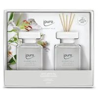 Ipuro Raumduft ESSENTIALS white lily blumig 2x 50 ml,