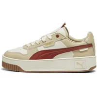 Puma Carina Street LUX Alpine Snow-Mars Red-Toasted Almond 37