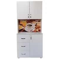 Hti-Living Küchenbuffet Blanca Bistro 3 Schubladen Weiß