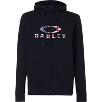 OAKLEY Bark 2.0 Reißverschlusspullover - Black / American Flag