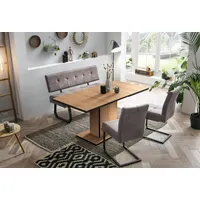 Hela Essgruppe »Luise I G (Bank, Stühle, Tisch)«, (Set,