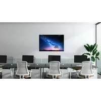 ALLboards Glasbild MILCHSTRASSE UND BAUM 90×60 cm + Zubehörset