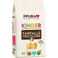 PPURA Nudeln Farfalle Tricolore für Kinder