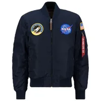 Alpha Industries Ma-1 Vf Nasa Jacke Rep.Blue XL
