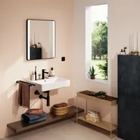 Hansgrohe Xanuia Q Waschtisch 600/480 mit Hahnloch und Überlauf,