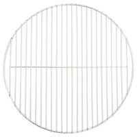 VidaXL Grillrost Rund Ø 47 cm Edelstahl