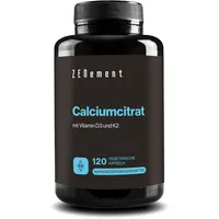Zenement Calciumcitrat mit Vitamin D3 und K2 120 St