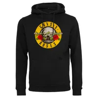 MERCHCODE Guns n' Roses Logo Hoody in schwarz, Größe