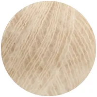 Lana Grossa Soffio Häkelwolle, 215 m beige