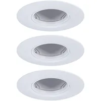 Paulmann 92112 Einbauleuchte 3er-Set starr rund 90mm GU10 max.