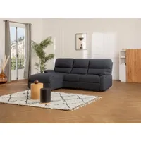 Vente-unique Ecksofa Relaxsofa elektrisch - Stoff - Ecke Links