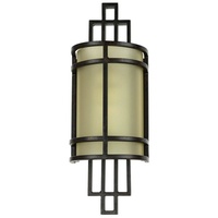 Licht-Erlebnisse Wandlampe SHOJI Creme Bronze Glas Metall japanischer Stil