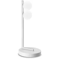 Ideal Lux PING PONG LED Tischleuchte 2x 2x6W Weiss