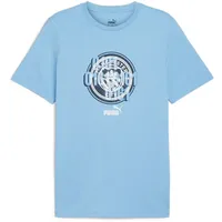 Puma Manchester City Fc Culture Kurzarm-t-shirt - Team Light