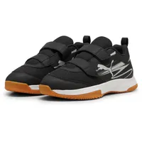 Puma Varion II Hallenschuhe mit Klettverschluss Kinder 01 black/cool