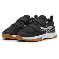 Puma Varion II Hallenschuhe mit Klettverschluss Kinder 01 black/cool