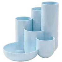 HAN Schreibtisch-Organizer CAMPUS pastellblau Polystyrol 6 Fächer 13,1 x