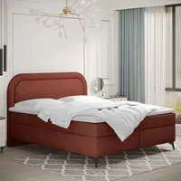 Kaiser Boxspringbett mit bettkasten und Topper Valentino, mehrere Größen