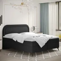 Kaiser Boxspringbett mit bettkasten und Topper Valentino, mehrere Größen