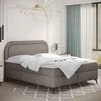 Kaiser Boxspringbett mit bettkasten und Topper Valentino, mehrere Größen