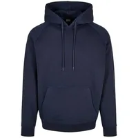 URBAN CLASSICS Blank Kapuzenpullover Mid Night Navy 3XL
