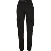 URBAN CLASSICS Cotton Twill Utility Pants Hose, Black, 34