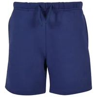 URBAN CLASSICS Boys Basic Sweat Short in Blau, Größe