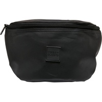 URBAN CLASSICS Coated Basic Hip Bag - Schwarz -