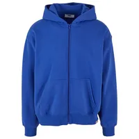 Def Oversized Zip Hoodie in Blau, Größe XL