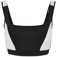 URBAN CLASSICS Color Block Sport-bh Black / White L