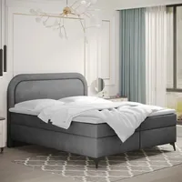 Kaiser Boxspringbett mit bettkasten und Topper Valentino, mehrere Größen