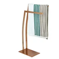 Relaxdays Handtuchständer WIMEDO kupfer