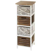 Kobolo Standregal 82 x 0 x 82 cm Braun