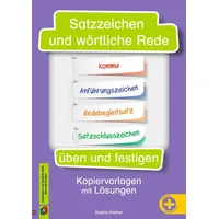 Verlag An der Ruhr Satzzeichen und wörtliche Rede üben