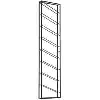 Wohnling Weinregal Schwarz ca. 36x150x8cm