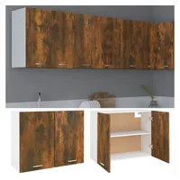 VidaXL Hängeschrank Lyon Räuchereiche 80x31x60 cm Holzwerkstoff