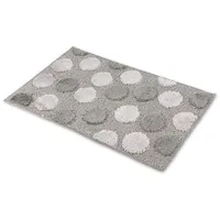 ANRO Badezimmerteppich Badematte rutschfest Badteppich Badvorleger Duschvorleger weich Lea